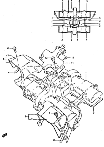 XN85 Крышка головки цилиндров