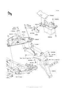 ER650 Заднее крыло