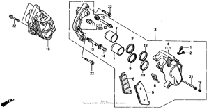  Передний суппорт