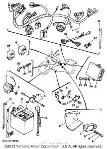 XV250 Электрика