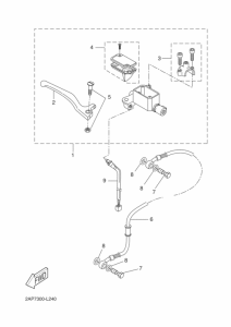 YN50F Передний тормозной цилиндр