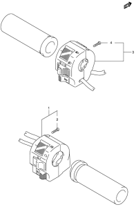 LS650 Рулевой переключатель