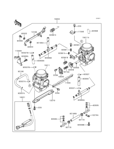 KLE500 Карбюратор