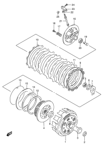 DR650 Бендикс