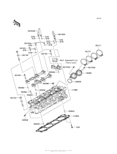 ZG1400 Головка цилиндров