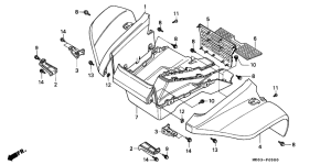 FL400R Переднее крыло