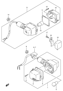 TS185 Поворотники