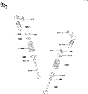 ZG1200 Клапана