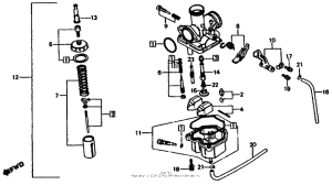 XL185 Карбюратор