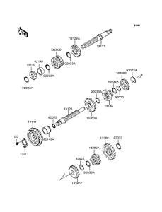 BN125 Трансмиссия