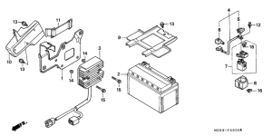 NTV650 Аккумулятор