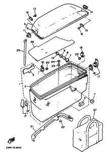 XVZ13DA Saddle bag 2