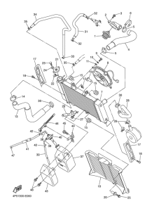 FZ6-SA Radiator & hose