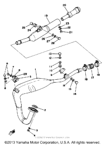 DT175E Выхлопная система