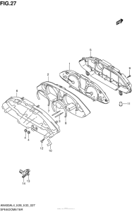 AN400Z (ABS) Speedometer (An400Al4 E33)