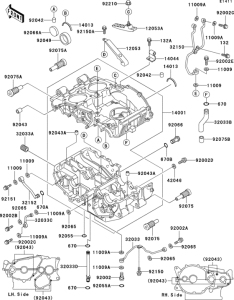 EN500 Crankcase(1 / 2)