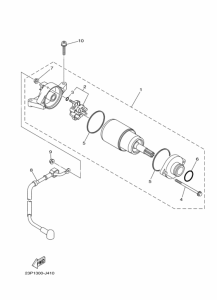 XT1200ZE Стартер