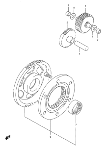 XF650 Муфта стартера