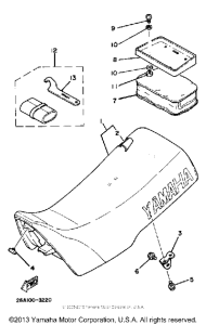IT250K Сиденье