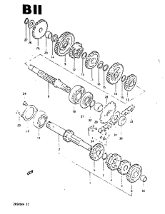 ZR50 Трансмиссия