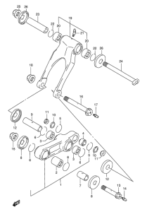 RMX250 Cushion lever