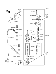  リヤーマスターシリンダー
