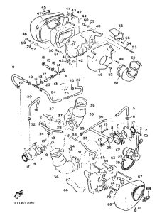 XV1100SE Впускная система