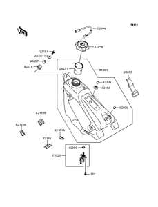  Топливный бак