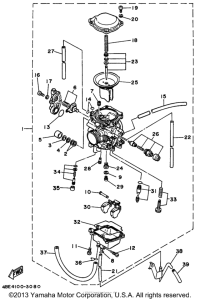 XT225H Карбюратор