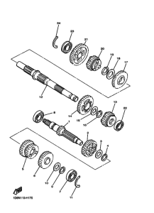 XVZ13TFS Трансмиссия
