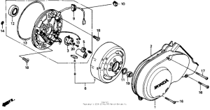 Z50R Alternator 86-87