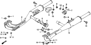 GL1100I Глушитель