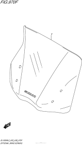 DL1000 (ABS) Optional (Wind Screen)