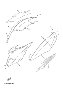 CS50M Боковые обтекатели