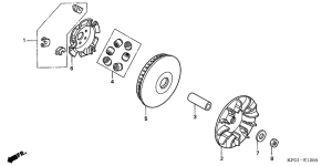 FES250 Вариатор