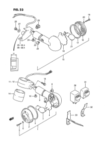 LS650 Поворотники