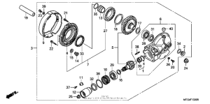 VT750CA Редуктор