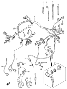 VL1500 Жгут проводов