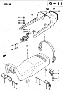 GSX750 Пружина