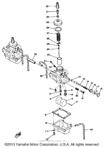 RD125B Карбюратор