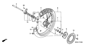 NX650 Transom + tube
