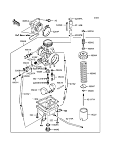 KX65 Карбюратор