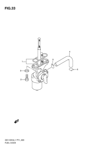 GD110 Топливный кран