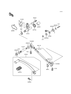 EN500 Переключатель передач