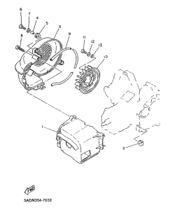 YN50R Air shroud. fan