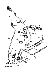 CY90 ｽﾃｱﾘﾝｸﾞﾊﾝﾄﾞﾙ. ｹｰﾌﾞﾙ