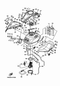 YZF-R25 フユエルタンク