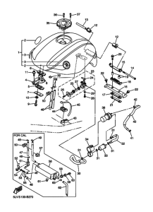 FZS1000 FZS10S Tank fuel