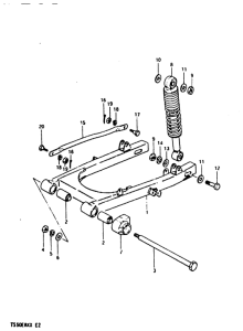 TS50 Маятник задний