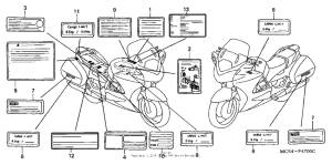 ST1300 Предупредительные таблички